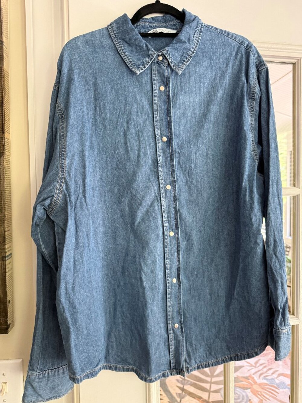 Zara ladies denim shirt